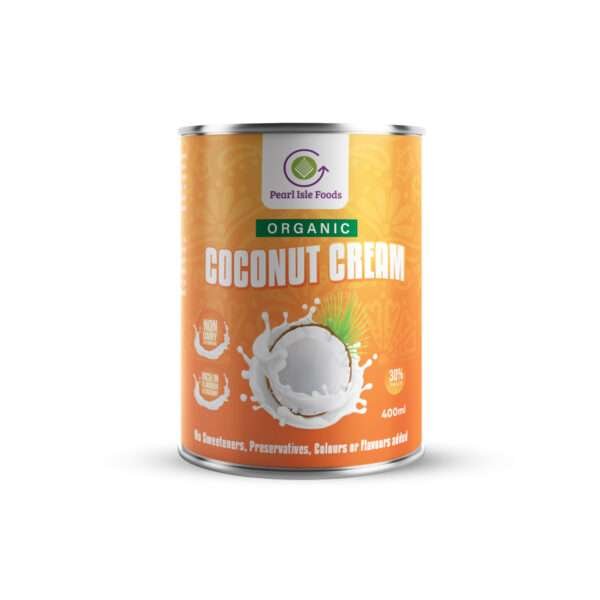 Organic Coconut Cream 400ml - Image 2