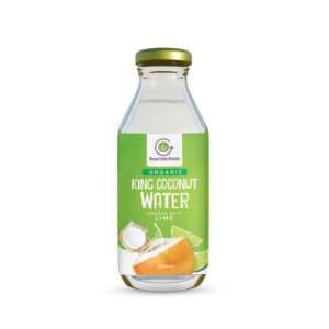 Organic King Coconut Water with Lime 350ml