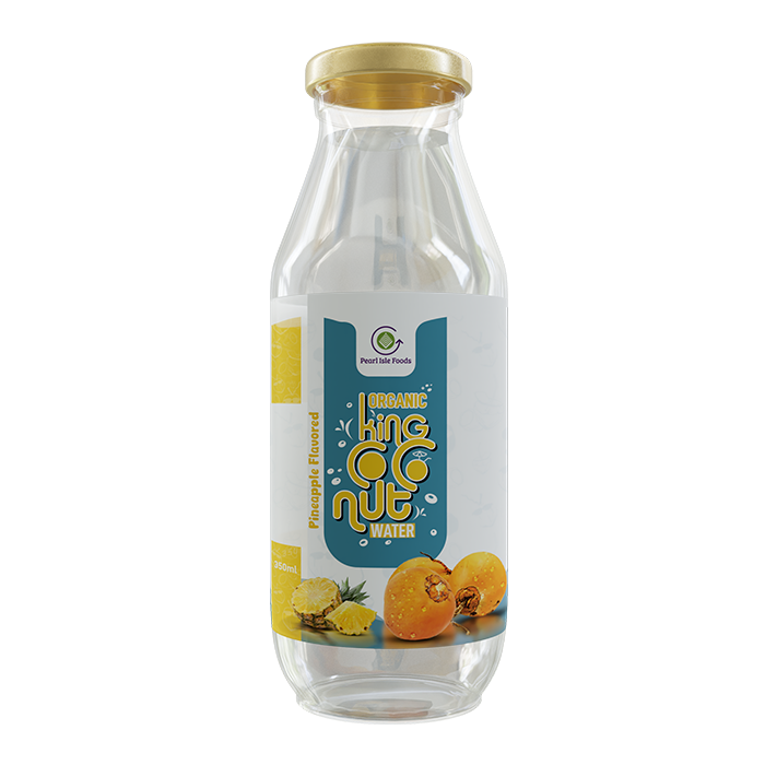 Organic King Coconut Water with Pineapple